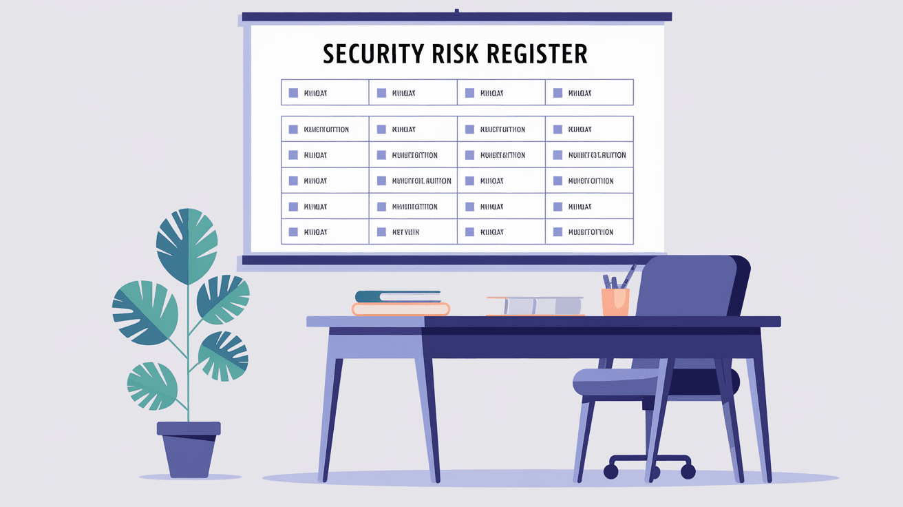 What is Security Risk Register